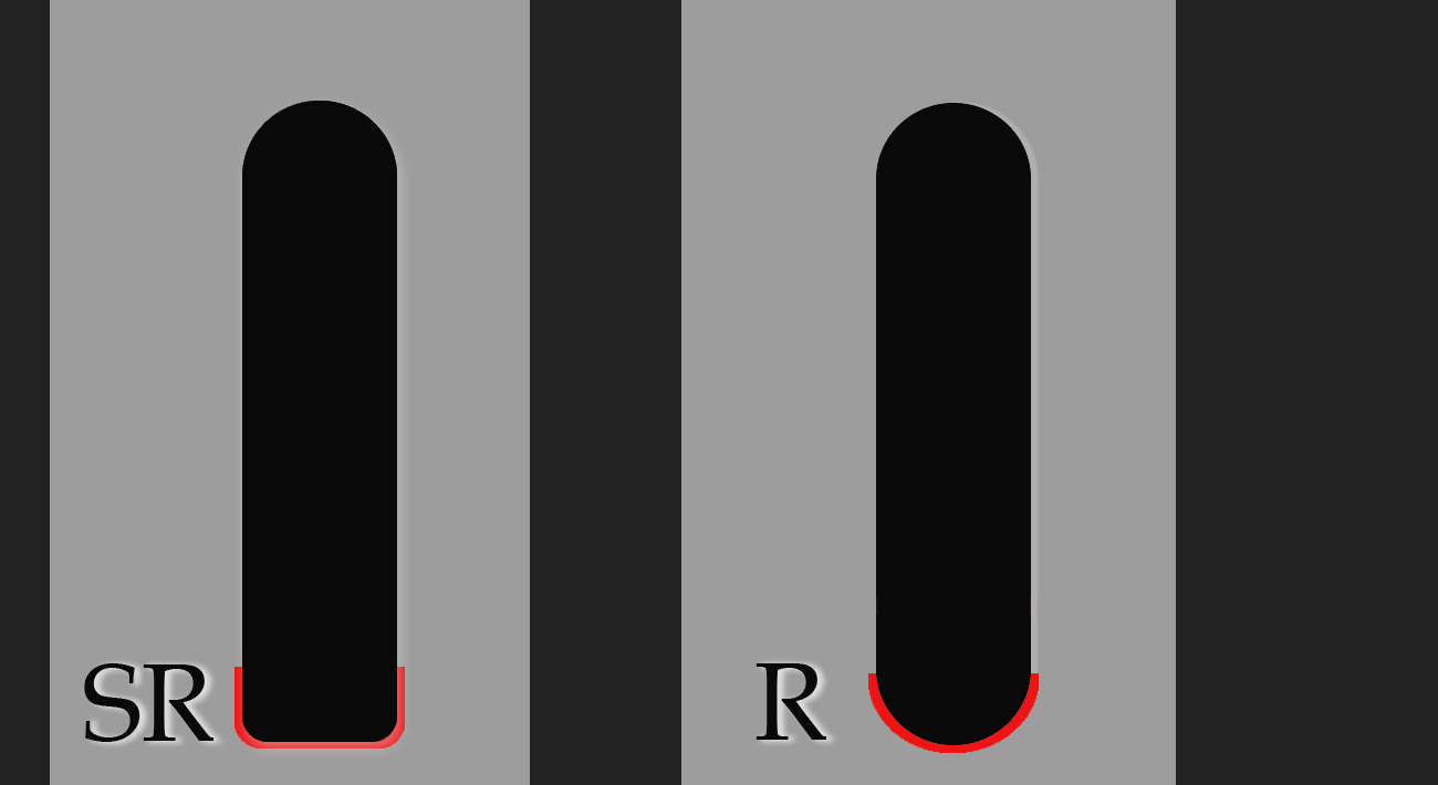 shape of creasing rule shape of creasing rule